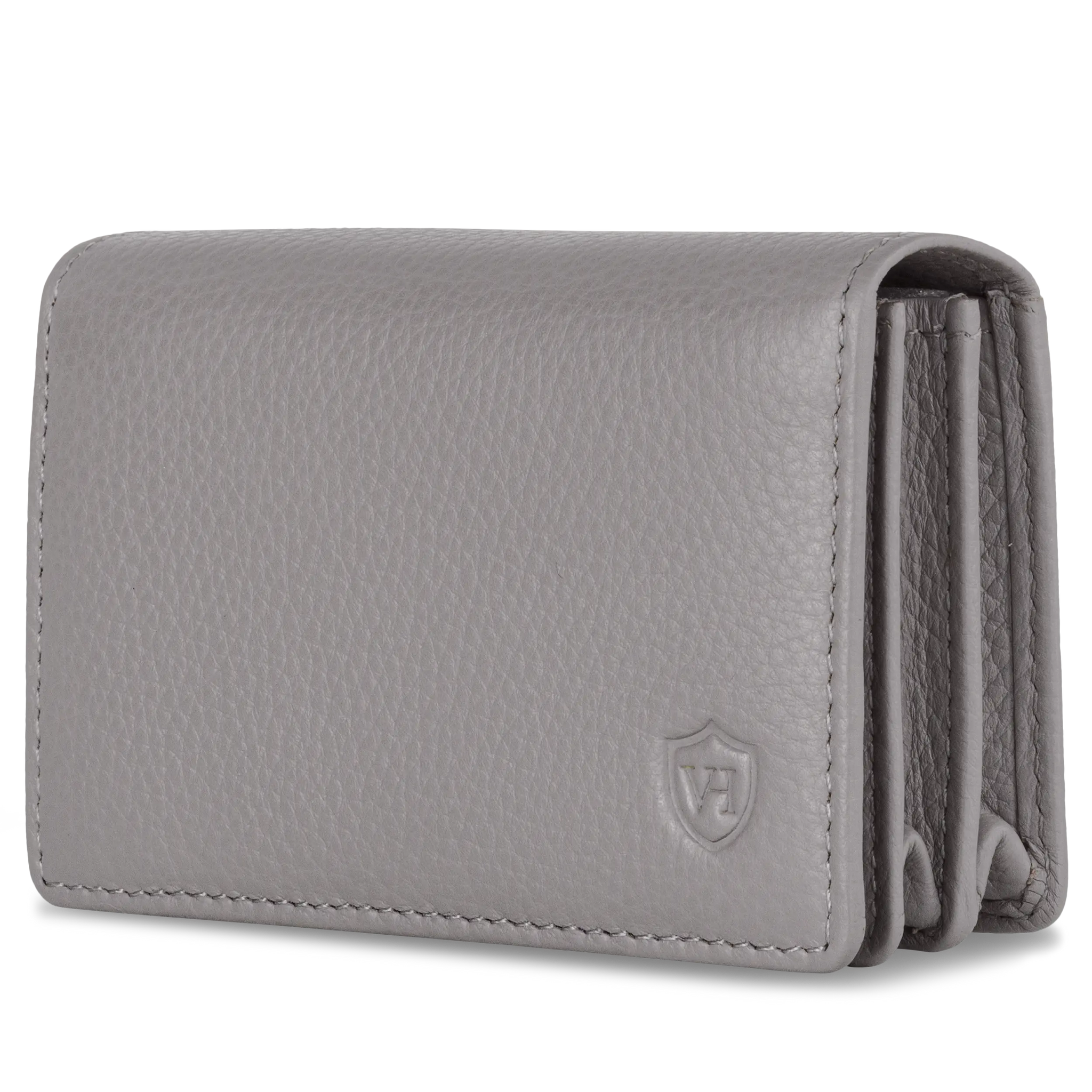 Visitenkartenetui mit RFID-Schutz & 4 Kartenfächer (Genarbt)