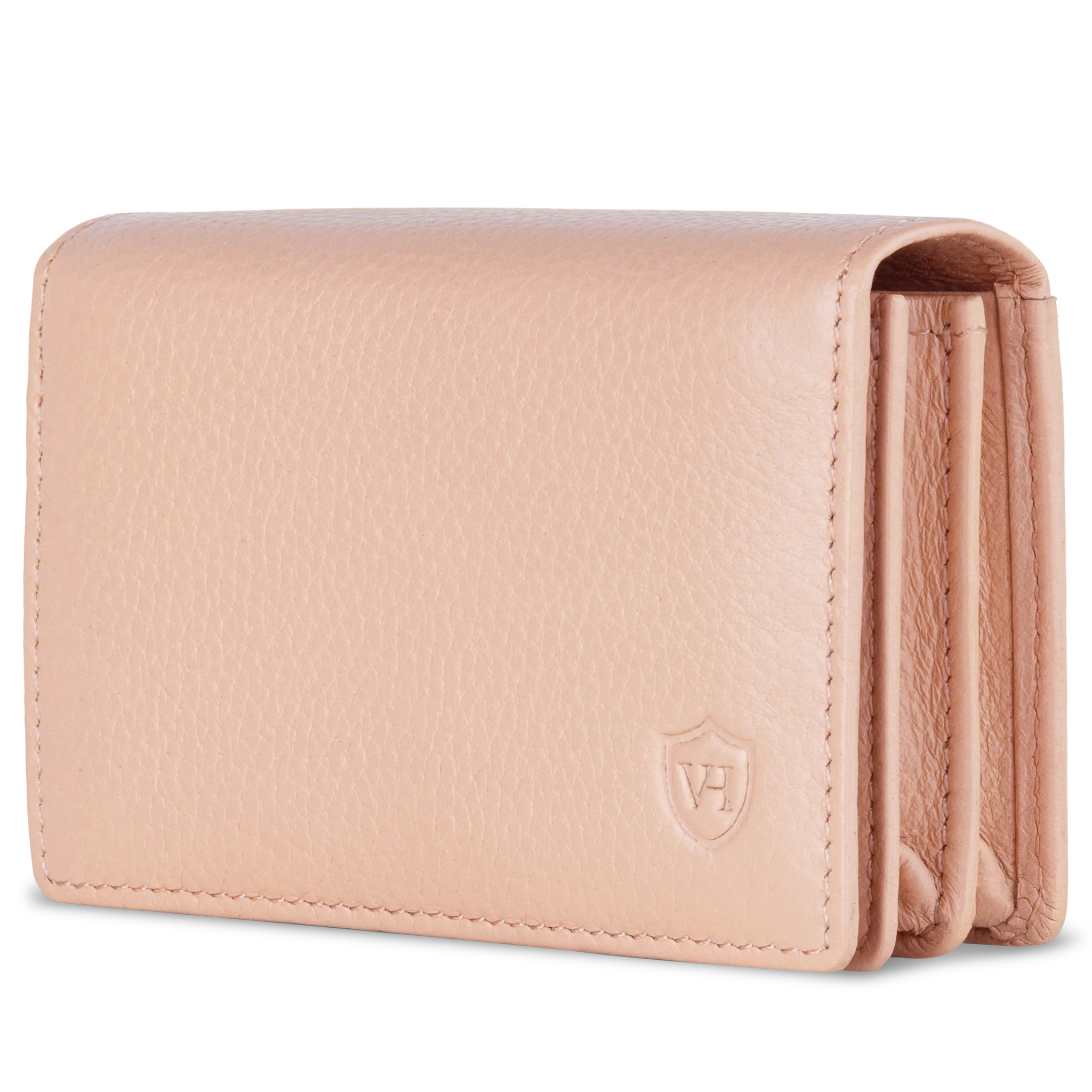 Visitenkartenetui mit RFID-Schutz & 4 Kartenfächer (Genarbt)