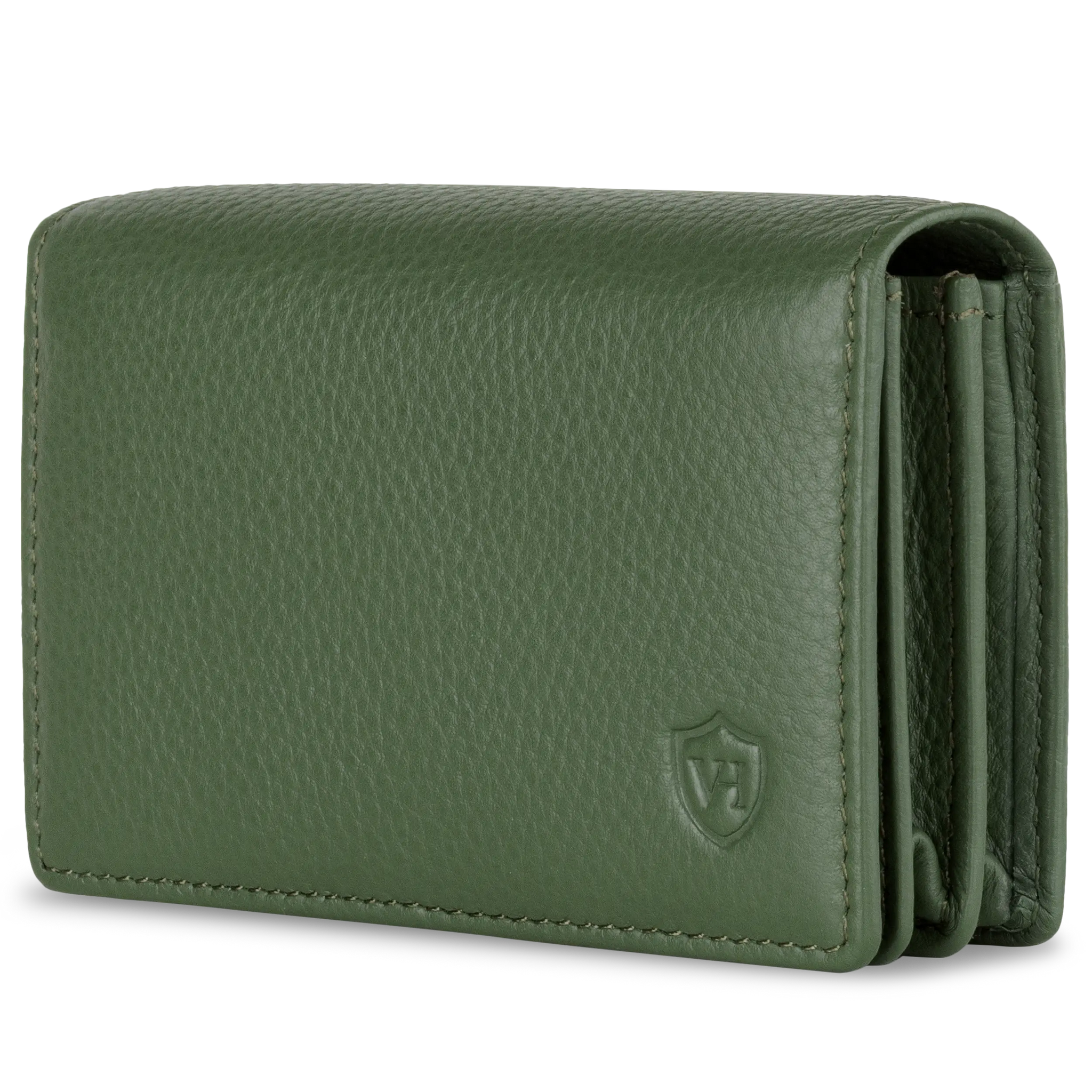 Visitenkartenetui mit RFID-Schutz & 4 Kartenfächer (Genarbt)