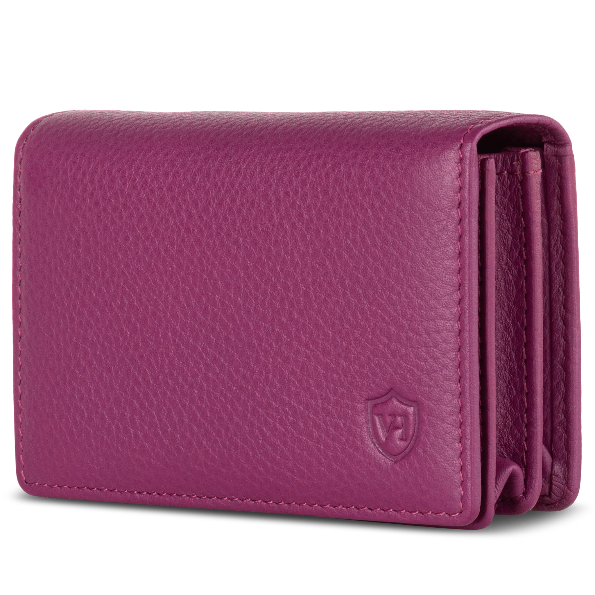 Visitenkartenetui mit RFID-Schutz & 4 Kartenfächer (Genarbt)