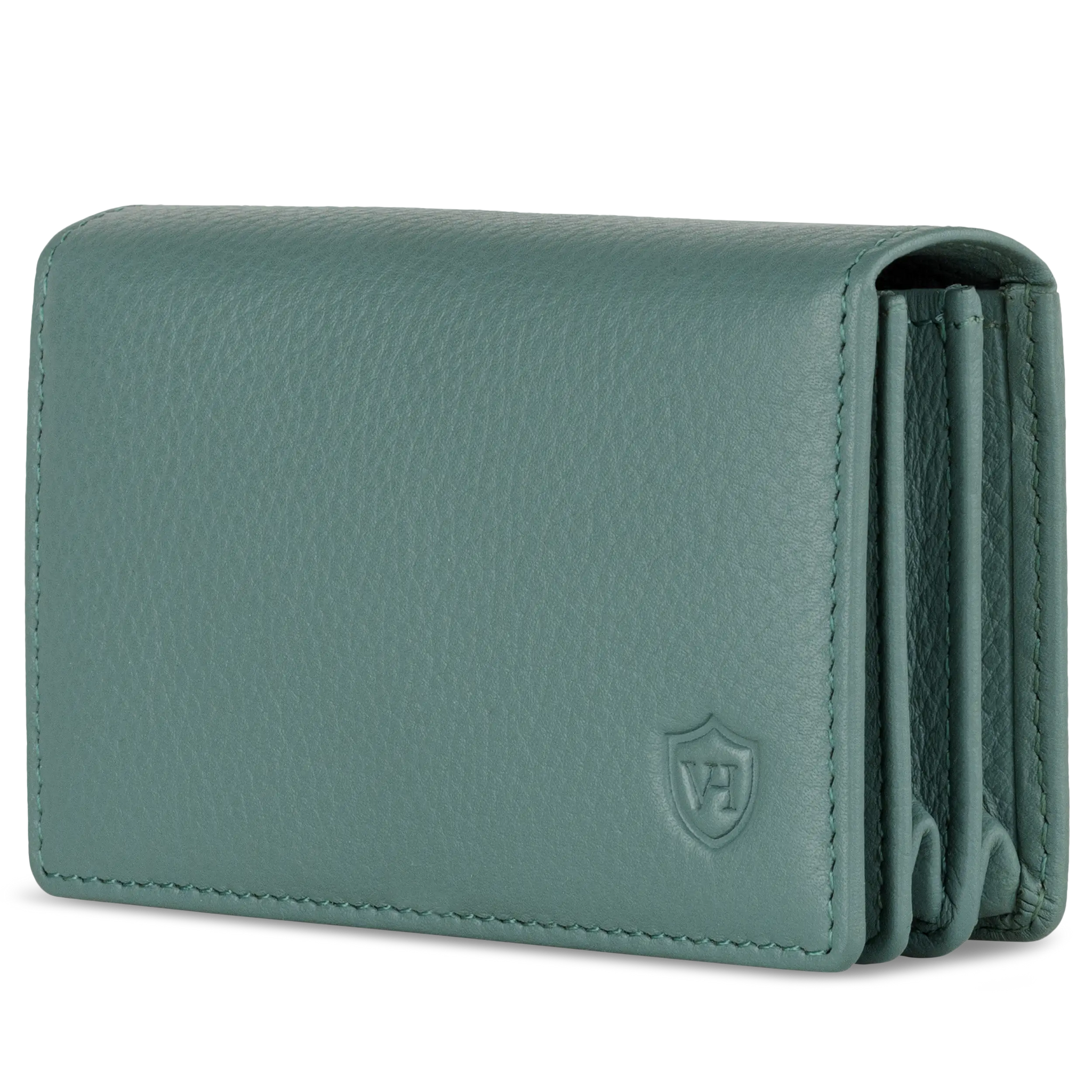 Visitenkartenetui mit RFID-Schutz & 4 Kartenfächer (Genarbt)