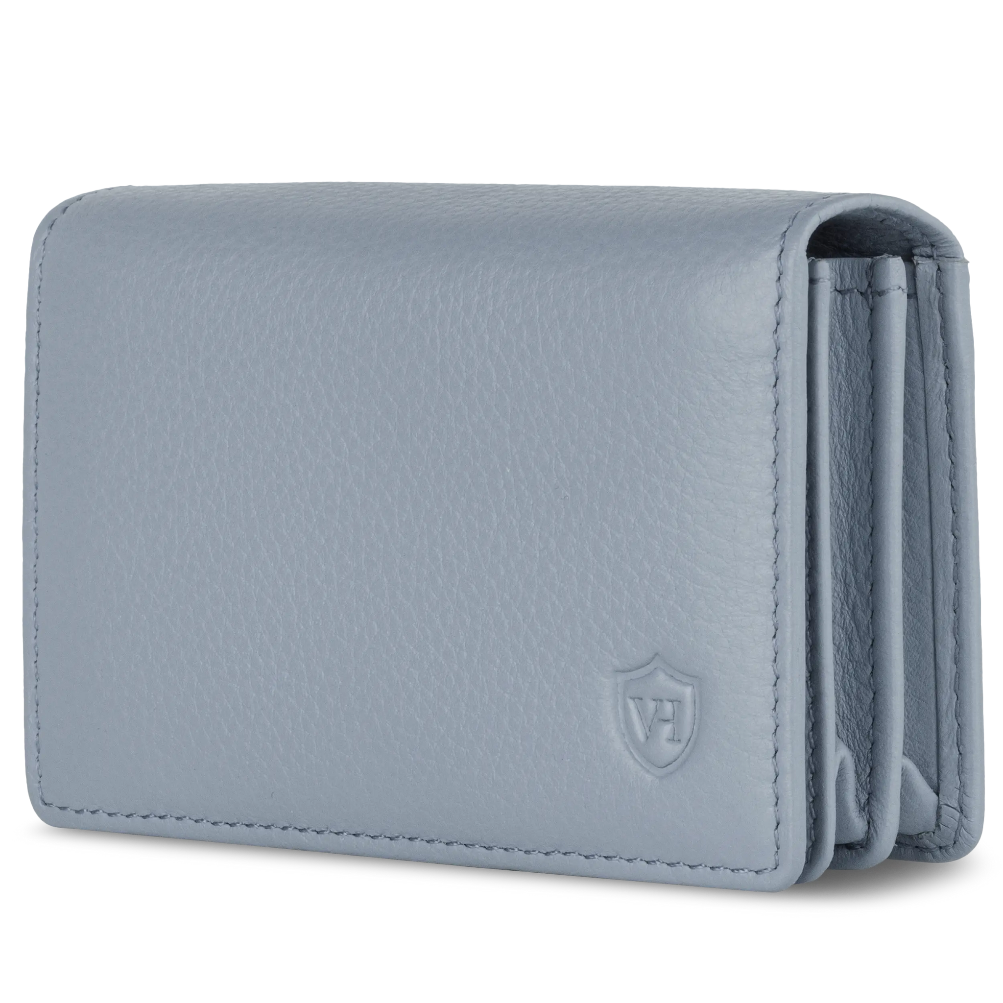 Visitenkartenetui mit RFID-Schutz & 4 Kartenfächer (Genarbt)