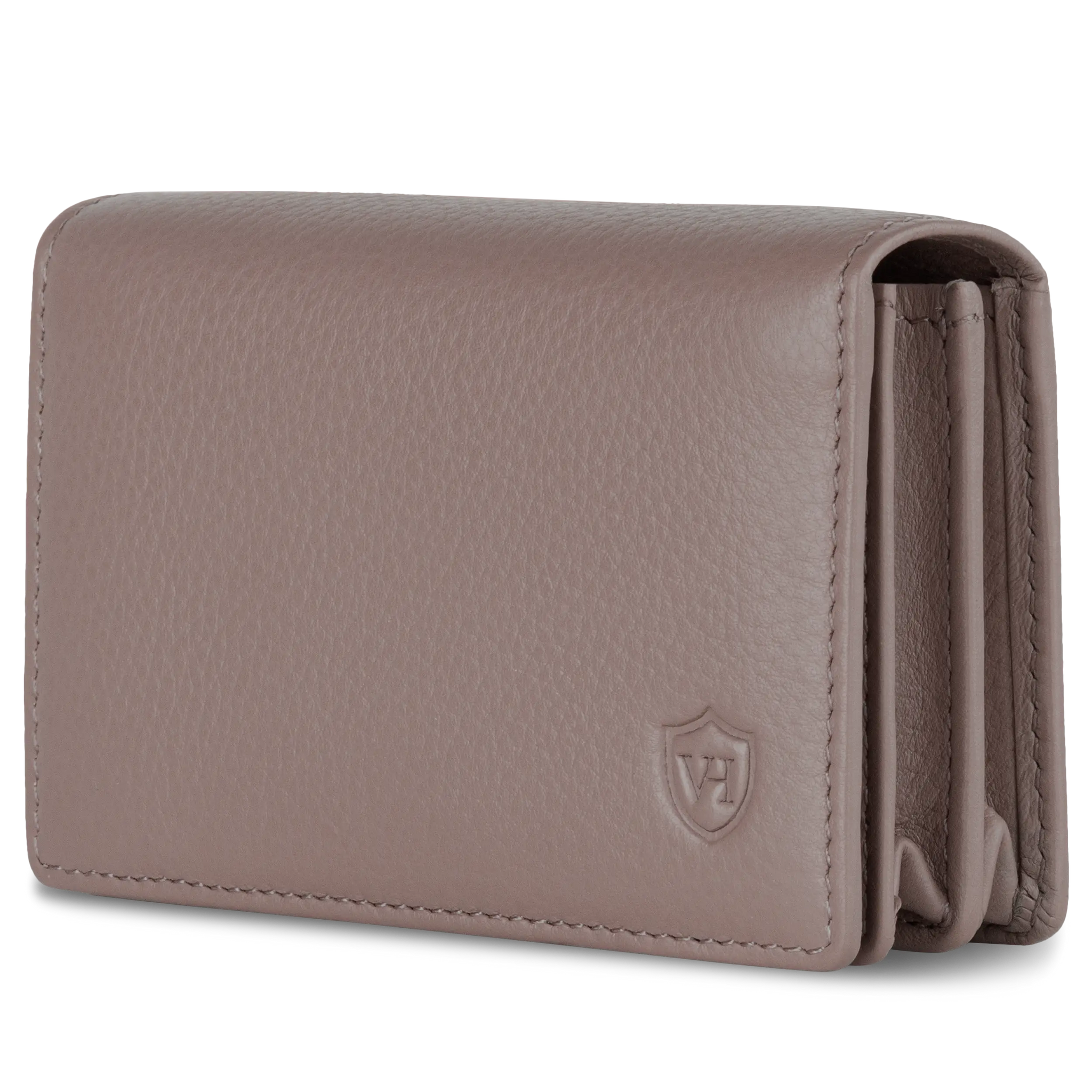 Visitenkartenetui mit RFID-Schutz & 4 Kartenfächer (Genarbt)