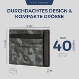Kartenetui mit RFID-Schutz und 9 Kartenfächer