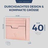 Kartenetui mit RFID-Schutz und 9 Kartenfächer