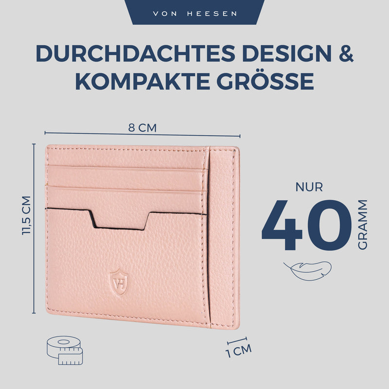 Kartenetui mit RFID-Schutz und 9 Kartenfächer