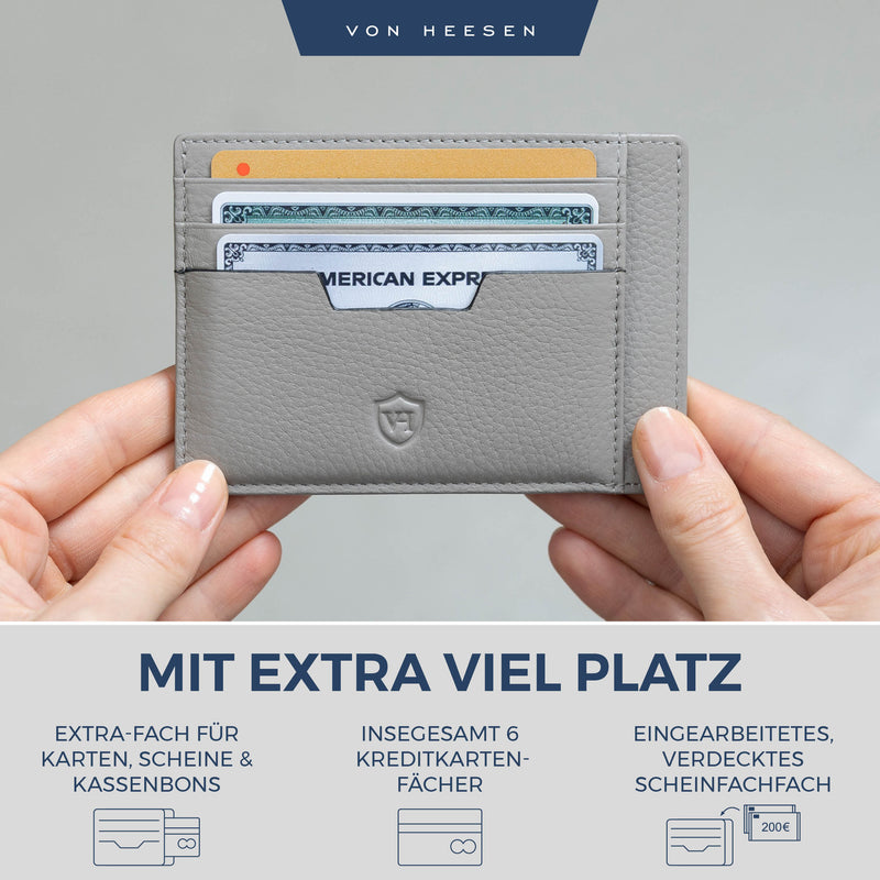 Kartenetui mit RFID-Schutz und 9 Kartenfächer