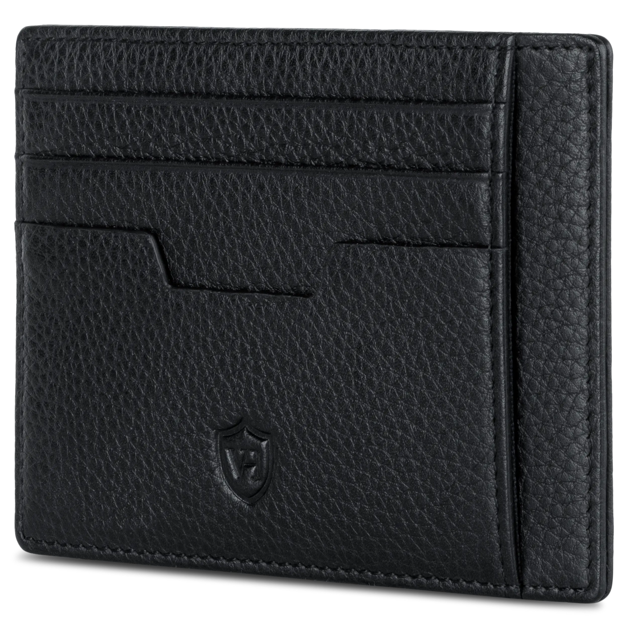 Kartenetui mit RFID-Schutz & 8 Kartenfächer (Genarbt)