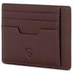 Kartenetui mit RFID-Schutz & 8 Kartenfächer (Genarbt)