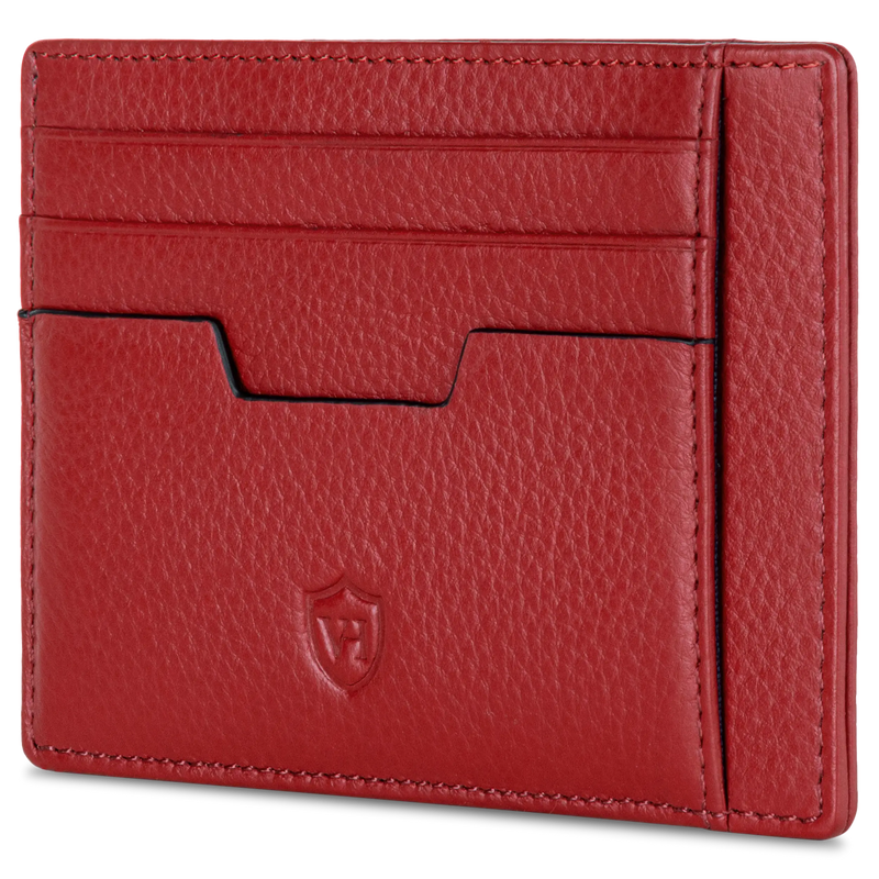 Kartenetui mit RFID-Schutz & 8 Kartenfächer (Genarbt)