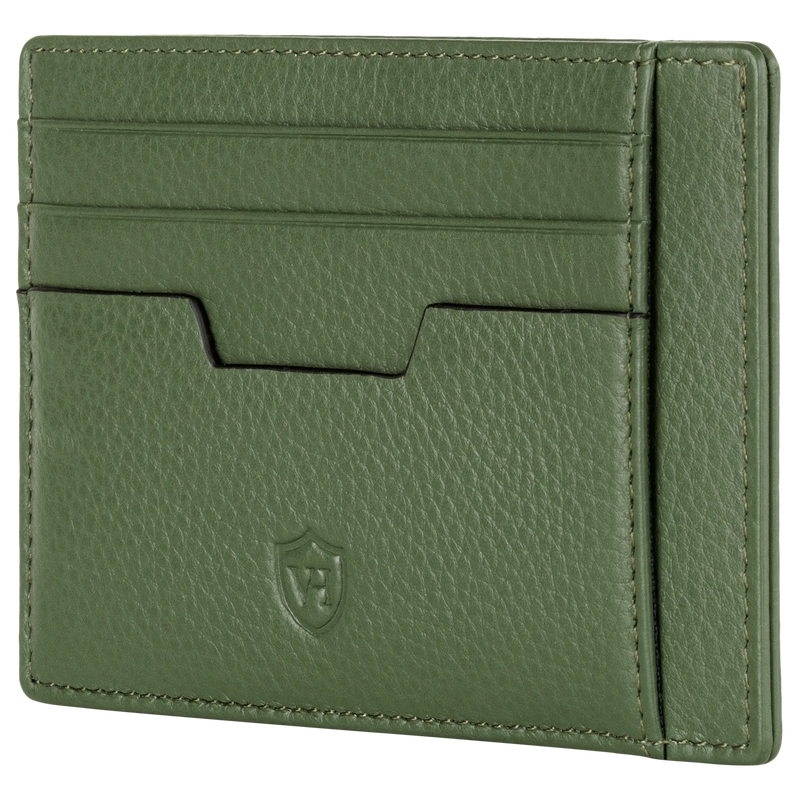 Kartenetui mit RFID-Schutz & 8 Kartenfächer (Genarbt)