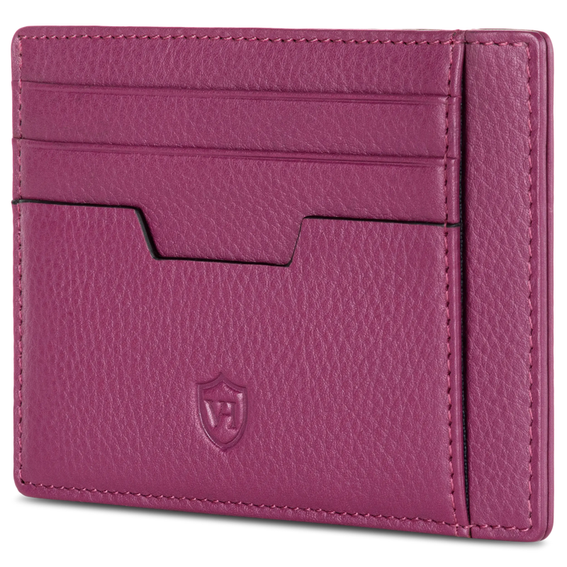 Kartenetui mit RFID-Schutz & 8 Kartenfächer (Genarbt)