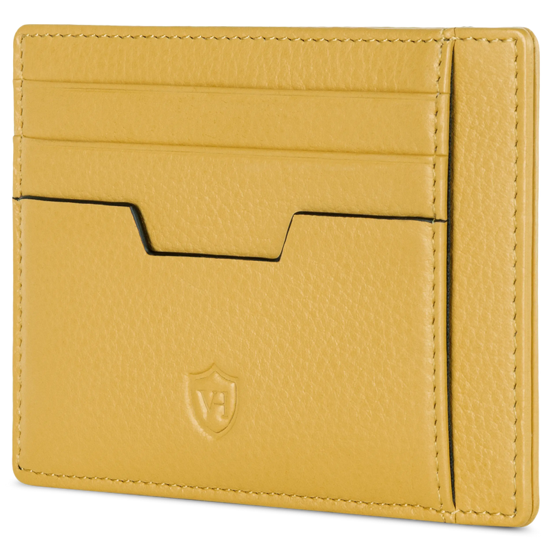 Kartenetui mit RFID-Schutz & 8 Kartenfächer (Genarbt)