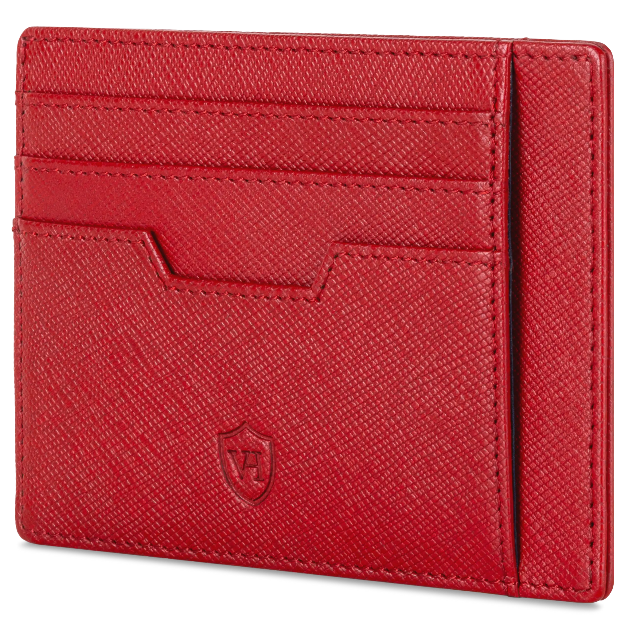 Kartenetui mit RFID-Schutz & 8 Kartenfächer (Saffiano)