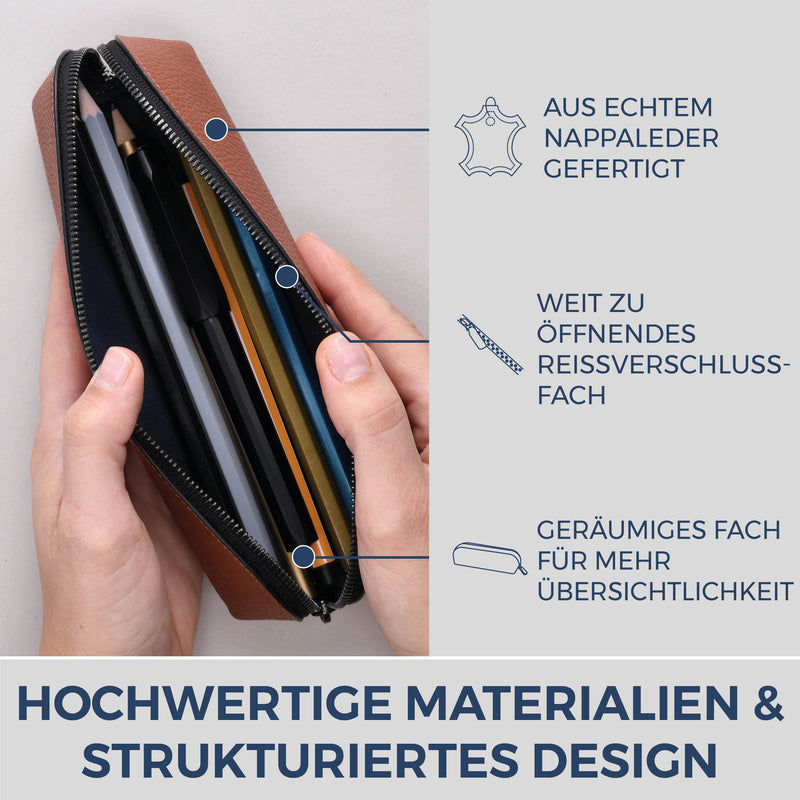 Federmäppchen Stifteetui (Genarbt)