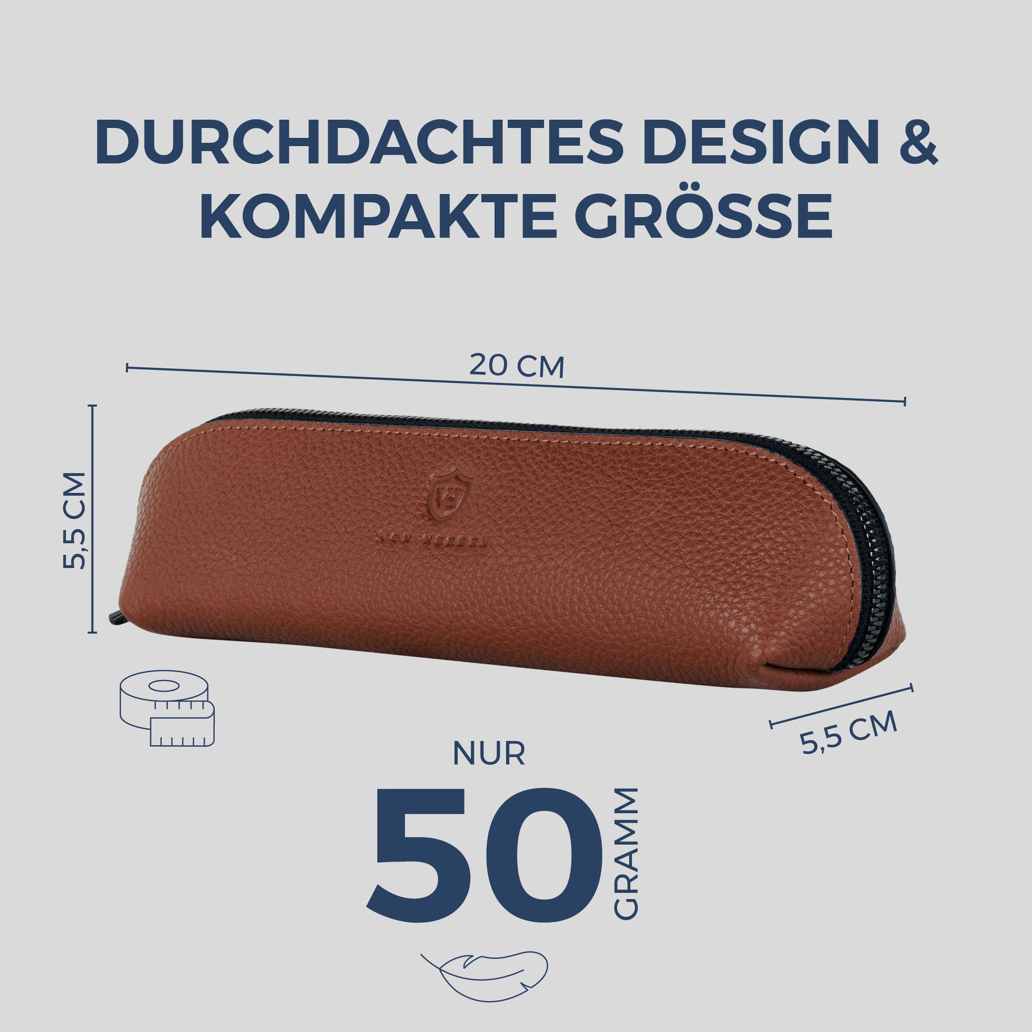 Federmäppchen Stifteetui (Genarbt)