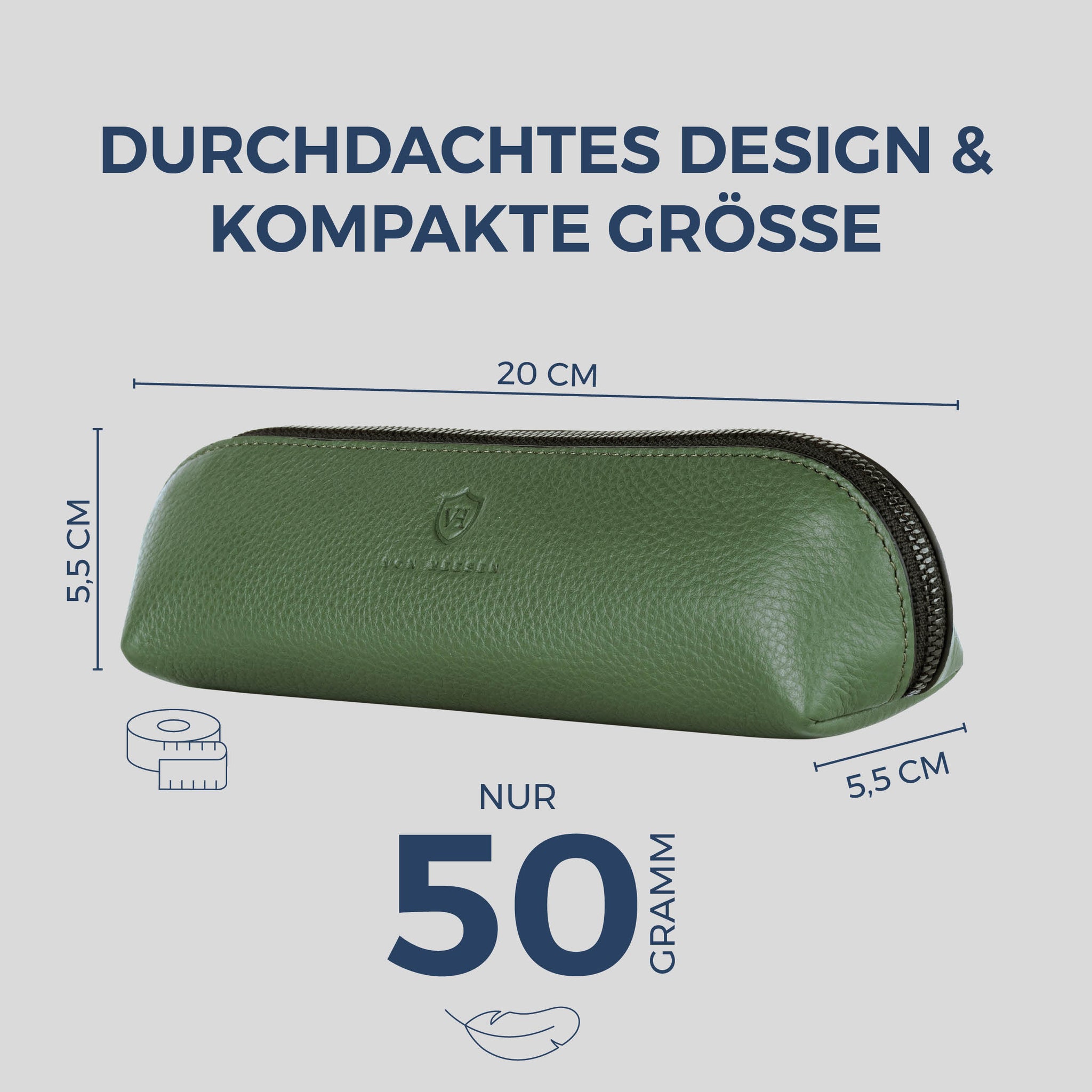 Federmäppchen Stifteetui (Genarbt)