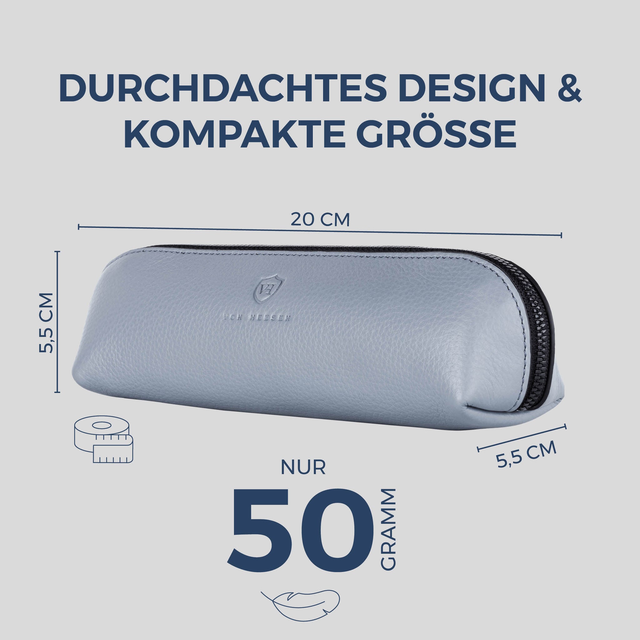 Federmäppchen Stifteetui (Genarbt)