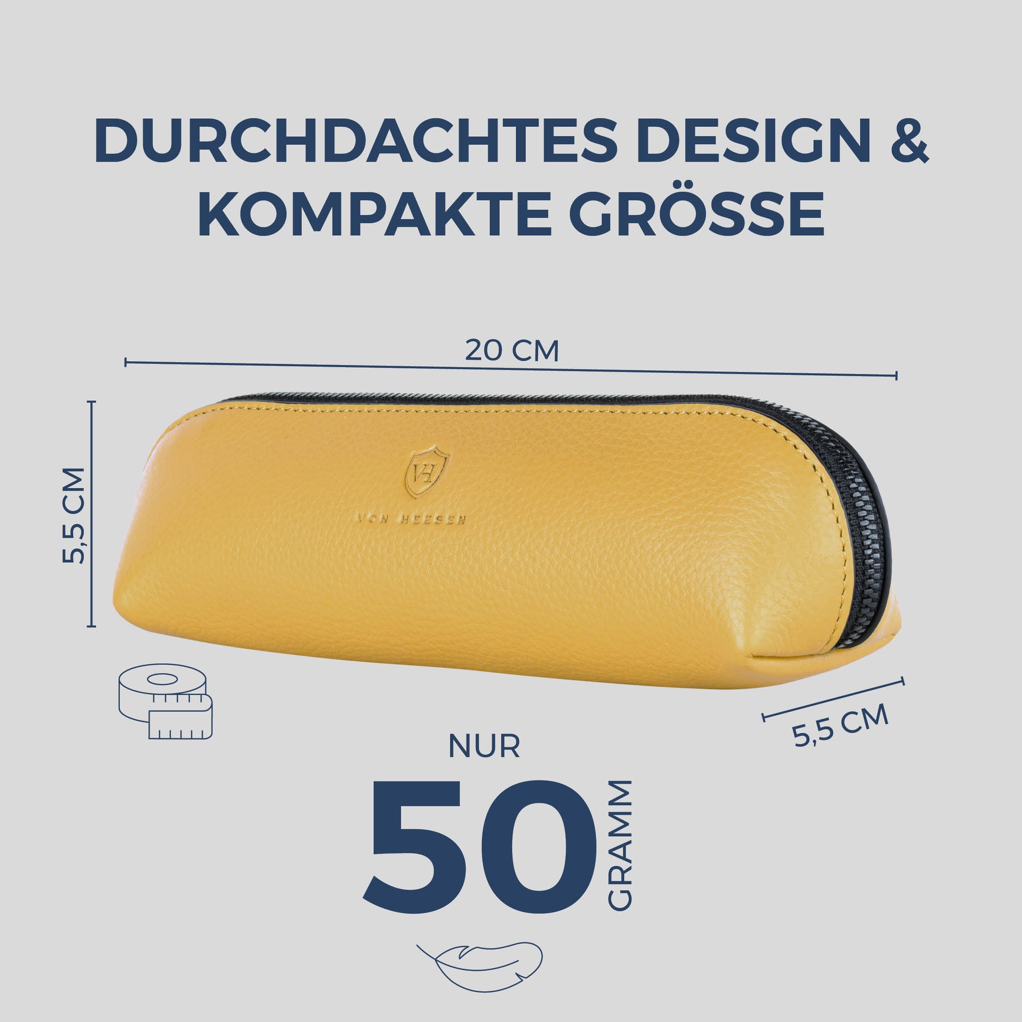 Federmäppchen Stifteetui (Genarbt)