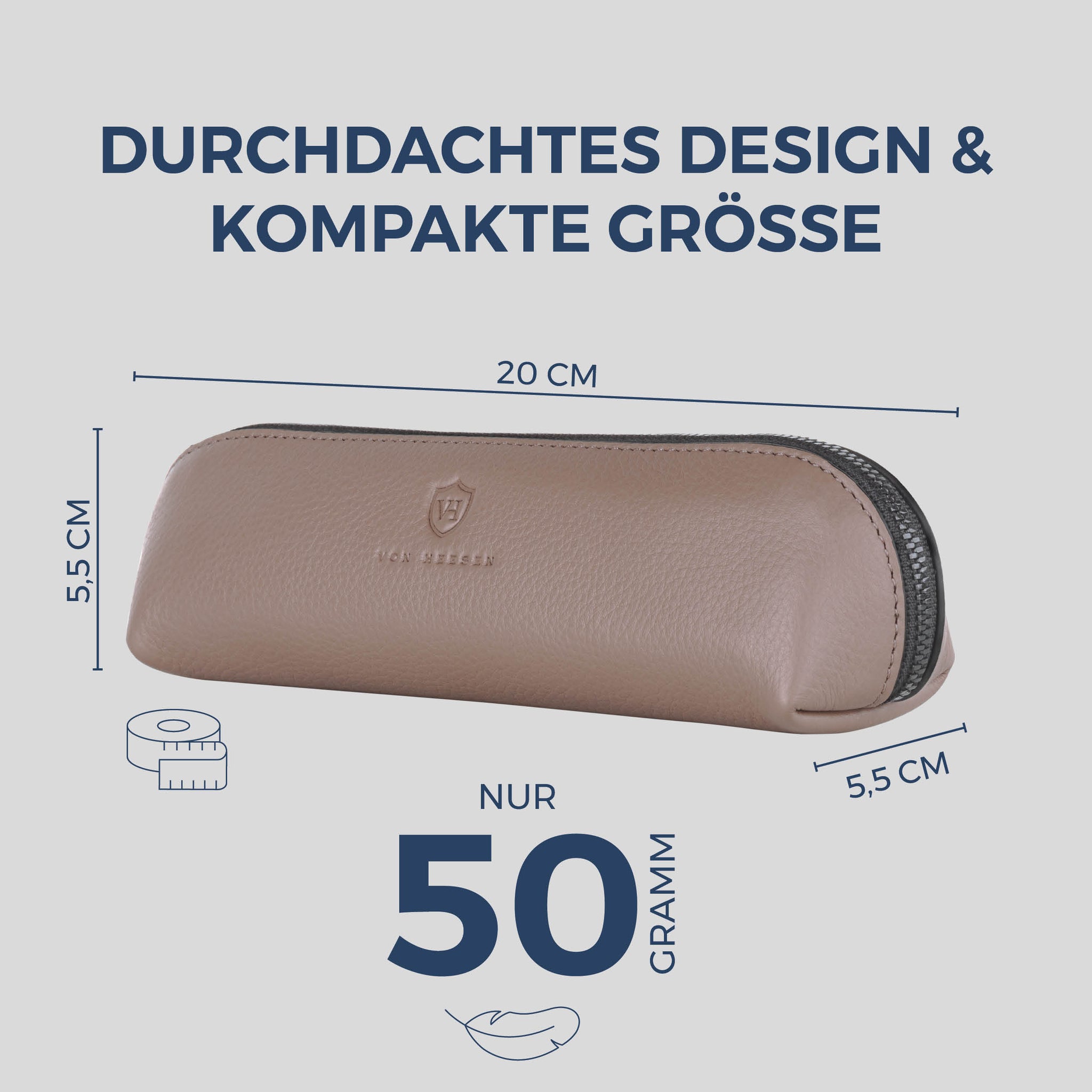 Federmäppchen Stifteetui (Genarbt)