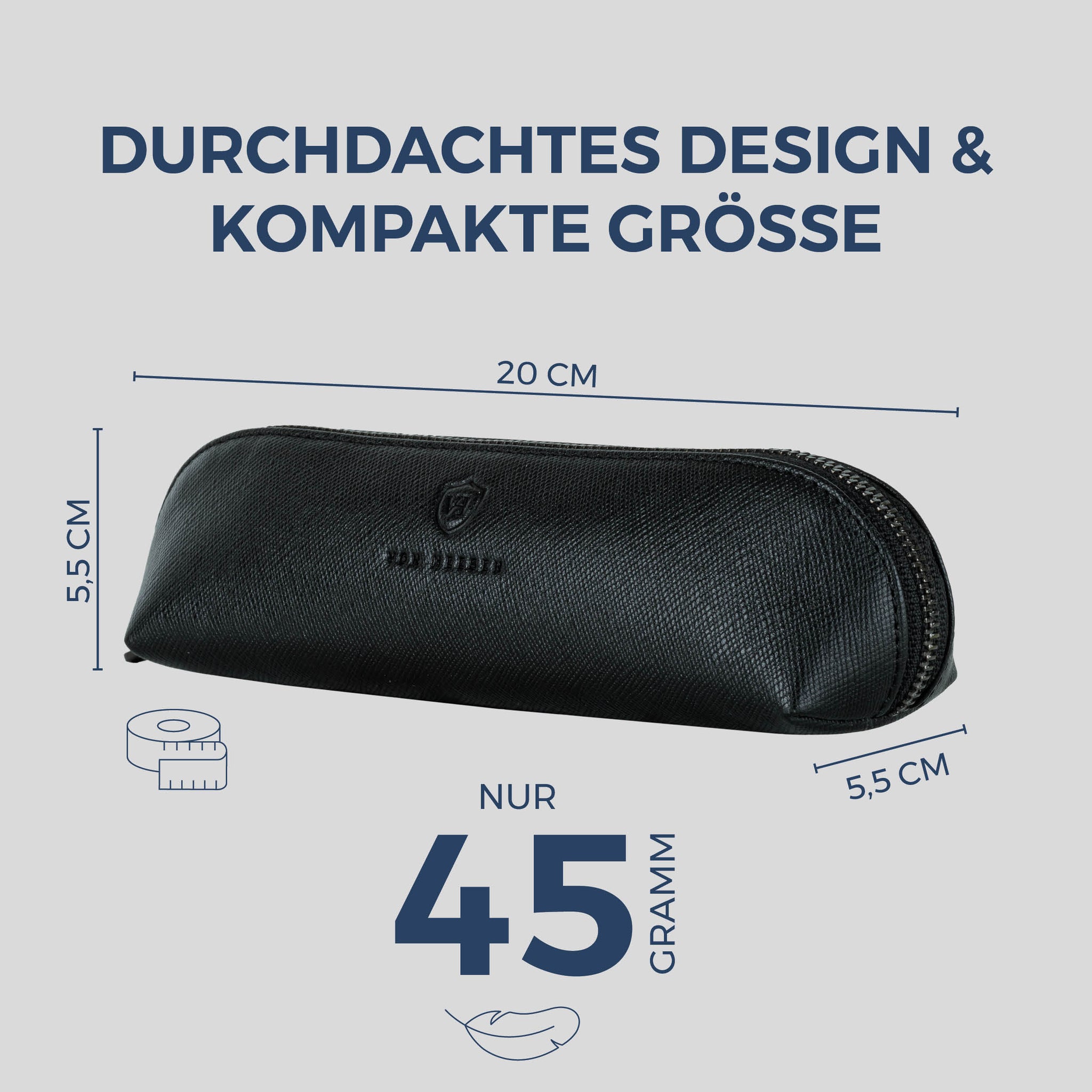 Federmäppchen Stifteetui (Saffiano)