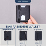 Slim Wallet mit RFID-Schutz und 6 Kartenfächer