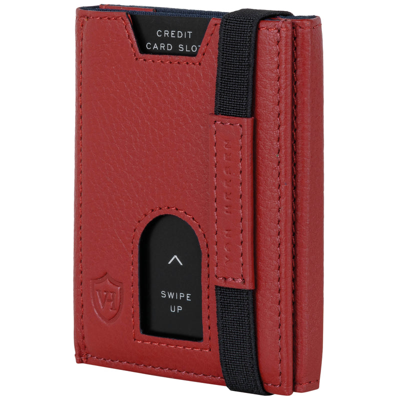 Slim Wallet mit RFID-Schutz, 5 Kartenfächer und Mini-Münzfach