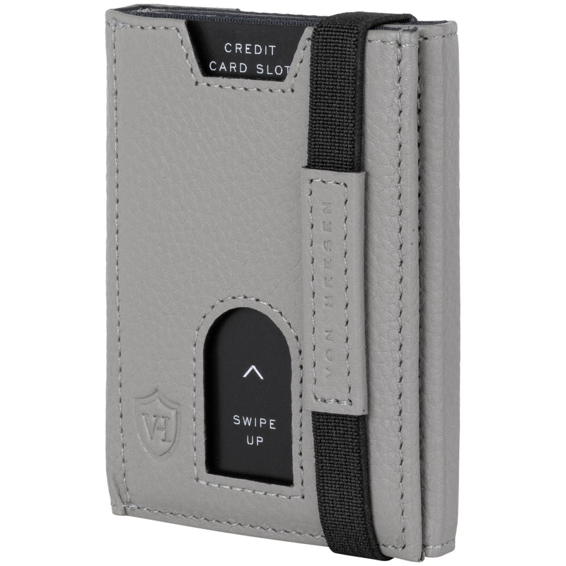 Slim Wallet mit RFID-Schutz, 5 Kartenfächer und Mini-Münzfach