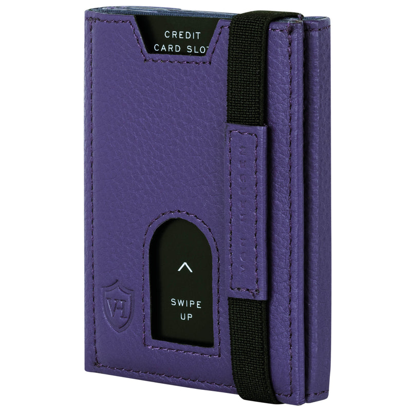 Slim Wallet mit RFID-Schutz, 5 Kartenfächer und Mini-Münzfach