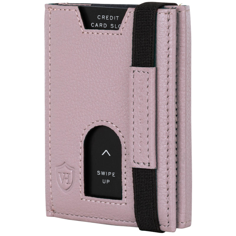 Slim Wallet mit RFID-Schutz, 5 Kartenfächer und Mini-Münzfach