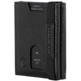 Slim Wallet mit RFID-Schutz, 5 Kartenfächer und Mini-Münzfach