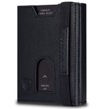 Slim Wallet mit RFID-Schutz, 5 Kartenfächer und Mini-Münzfach