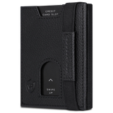 Slim Wallet mit RFID-Schutz, 5 Kartenfächer & Mini-Münzfach (Genarbt)