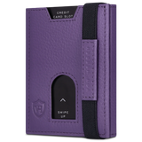 Slim Wallet mit RFID-Schutz, 5 Kartenfächer & Mini-Münzfach (Genarbt)