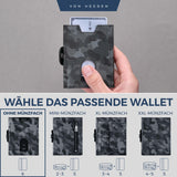 Slim Wallet mit RFID-Schutz und 6 Kartenfächer
