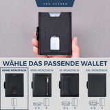 Slim Wallet mit RFID-Schutz und 6 Kartenfächer