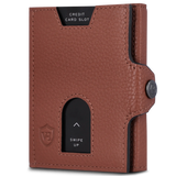 Slim Wallet mit RFID-Schutz & 6 Kartenfächer (Genarbt)
