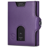 Slim Wallet mit RFID-Schutz & 6 Kartenfächer (Genarbt)