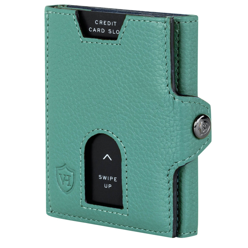 Slim Wallet mit RFID-Schutz, 5 Kartenfächer und Mini-Münzfach