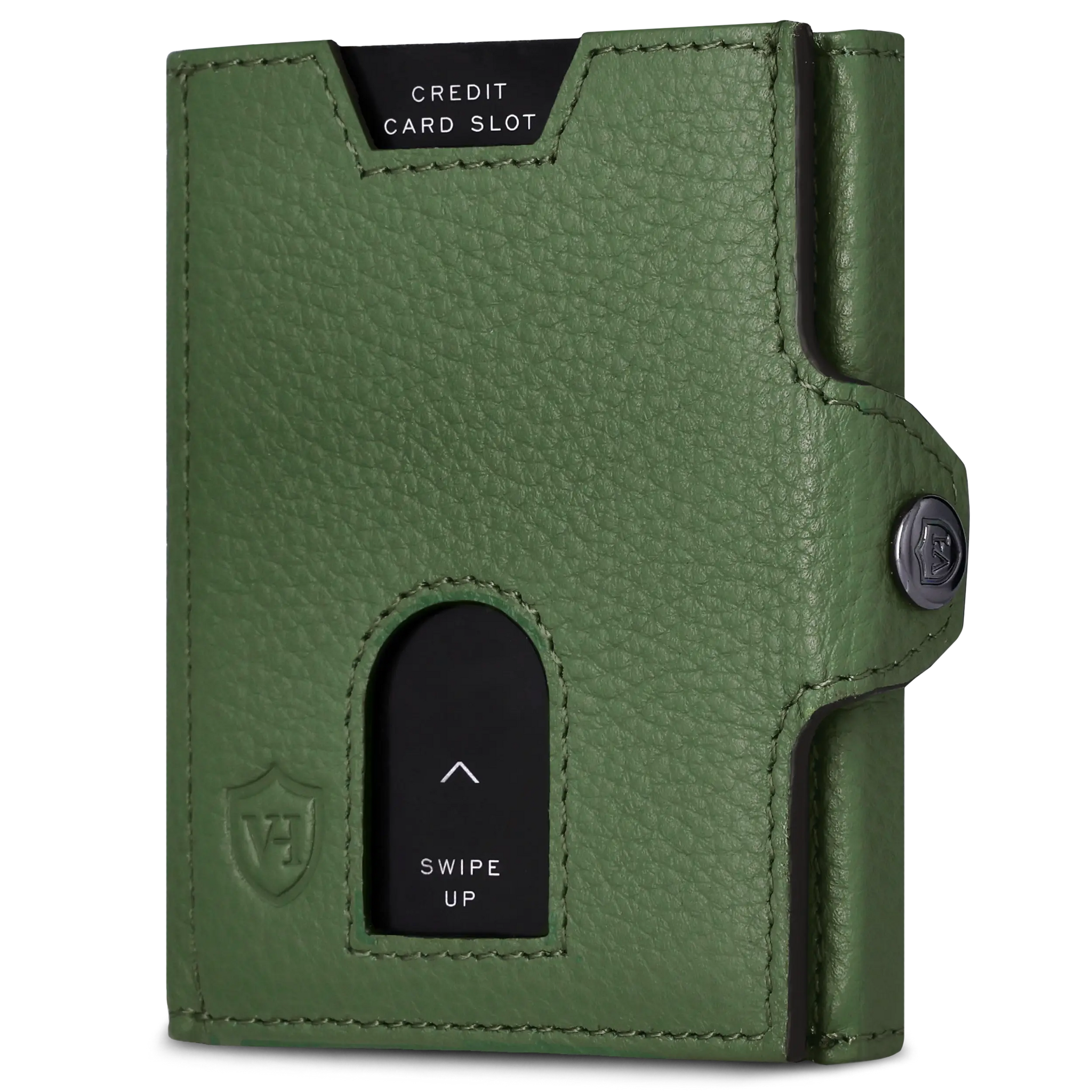 Slim Wallet mit RFID-Schutz, 5 Kartenfächer & Mini-Münzfach (Genarbt)