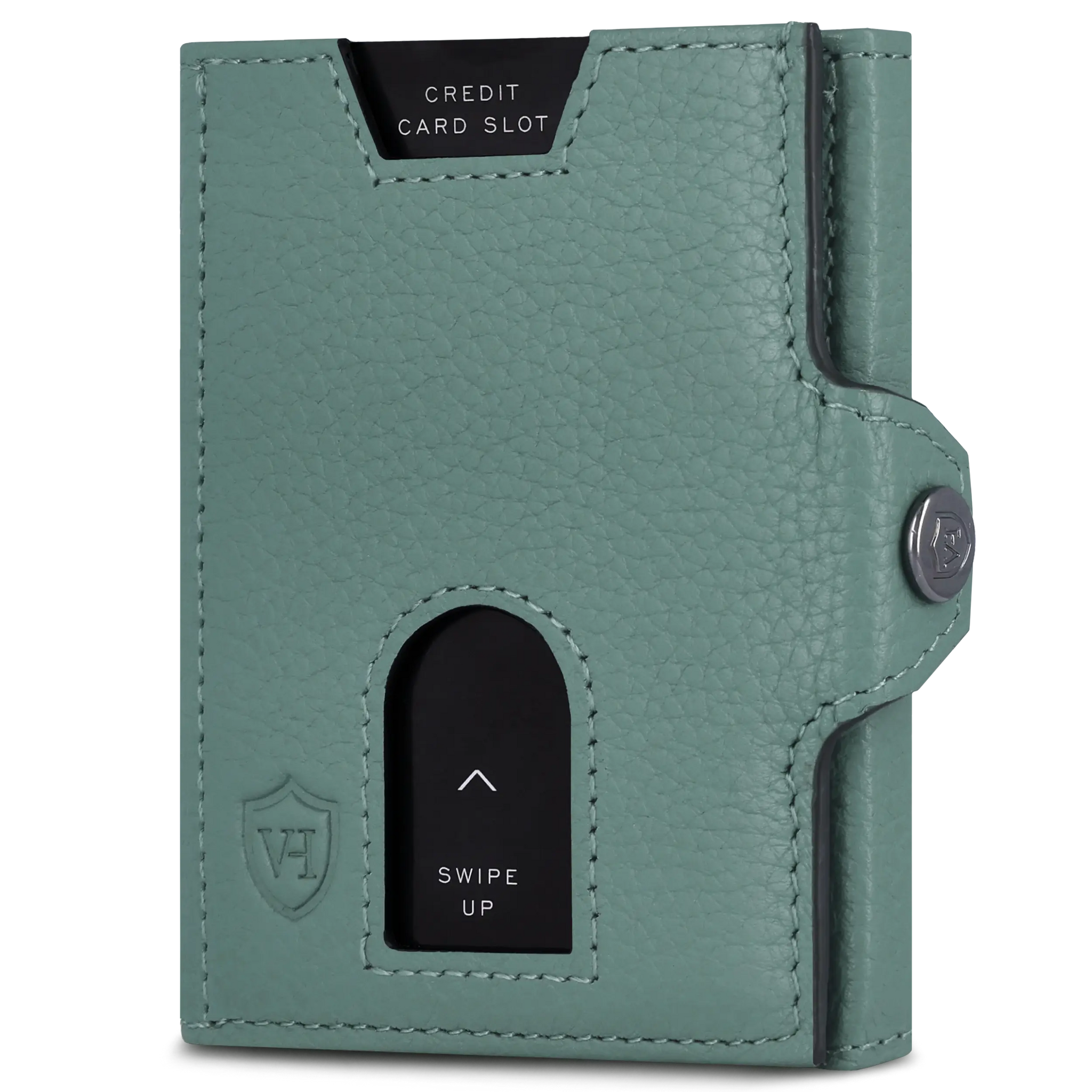 Slim Wallet mit RFID-Schutz, 5 Kartenfächer & Mini-Münzfach (Genarbt)