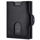 Slim Wallet mit RFID-Schutz, 5 Kartenfächer & Mini-Münzfach (Glatt)