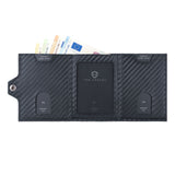 Slim Wallet mit RFID-Schutz, 5 Kartenfächer und Mini-Münzfach
