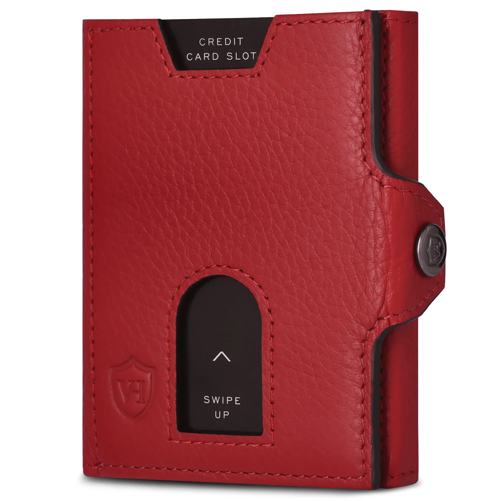 Slim Wallet mit RFID-Schutz, 5 Kartenfächer & XL-Münzfach (Genarbt)