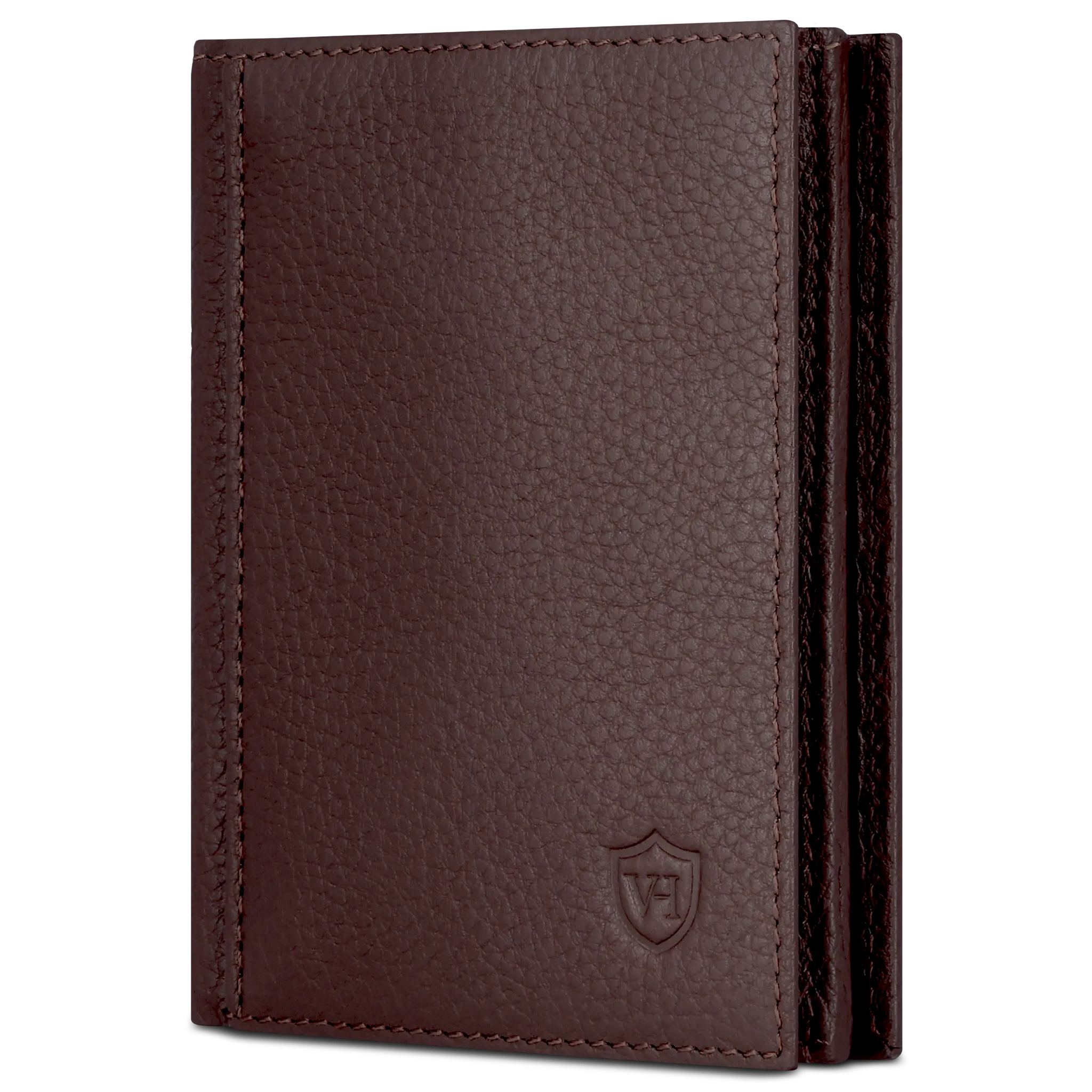 Geldbörse mit RFID-Schutz, 8 Kartenfächer und XXL-Münzfach (Genarbt)