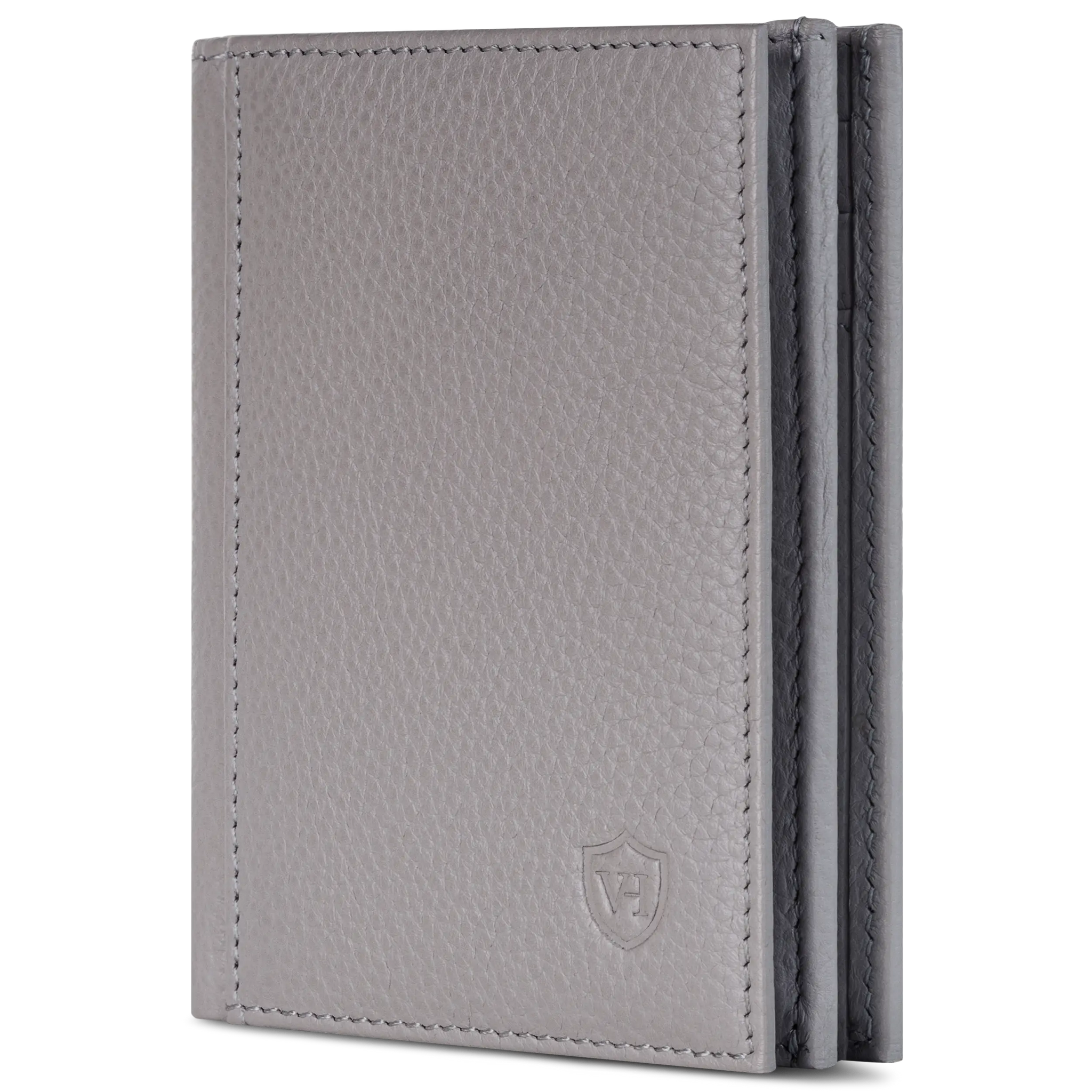 Geldbörse mit RFID-Schutz, 8 Kartenfächer und XXL-Münzfach (Genarbt)