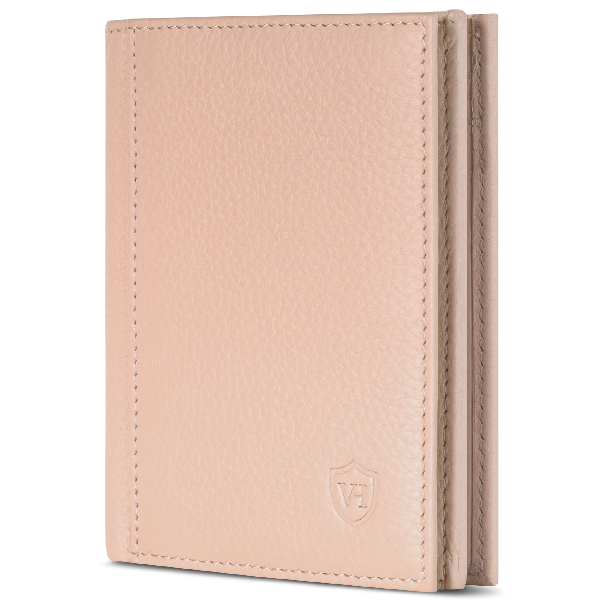 Geldbörse mit RFID-Schutz, 8 Kartenfächer und XXL-Münzfach (Genarbt)