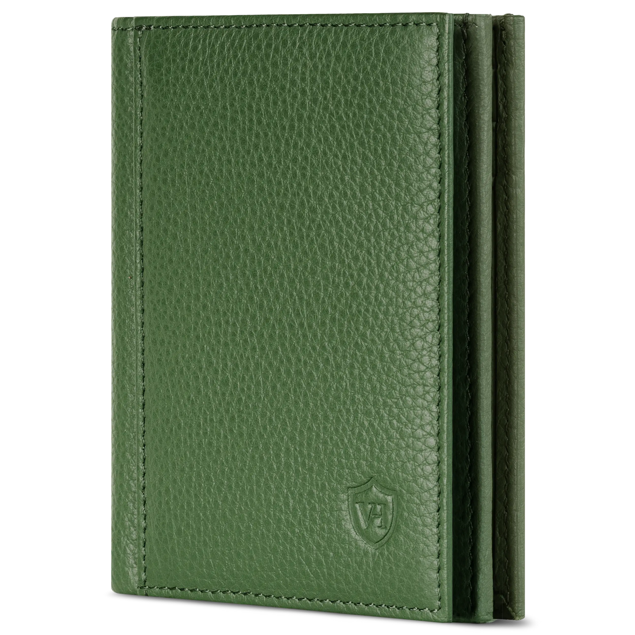 Geldbörse mit RFID-Schutz, 8 Kartenfächer und XXL-Münzfach (Genarbt)