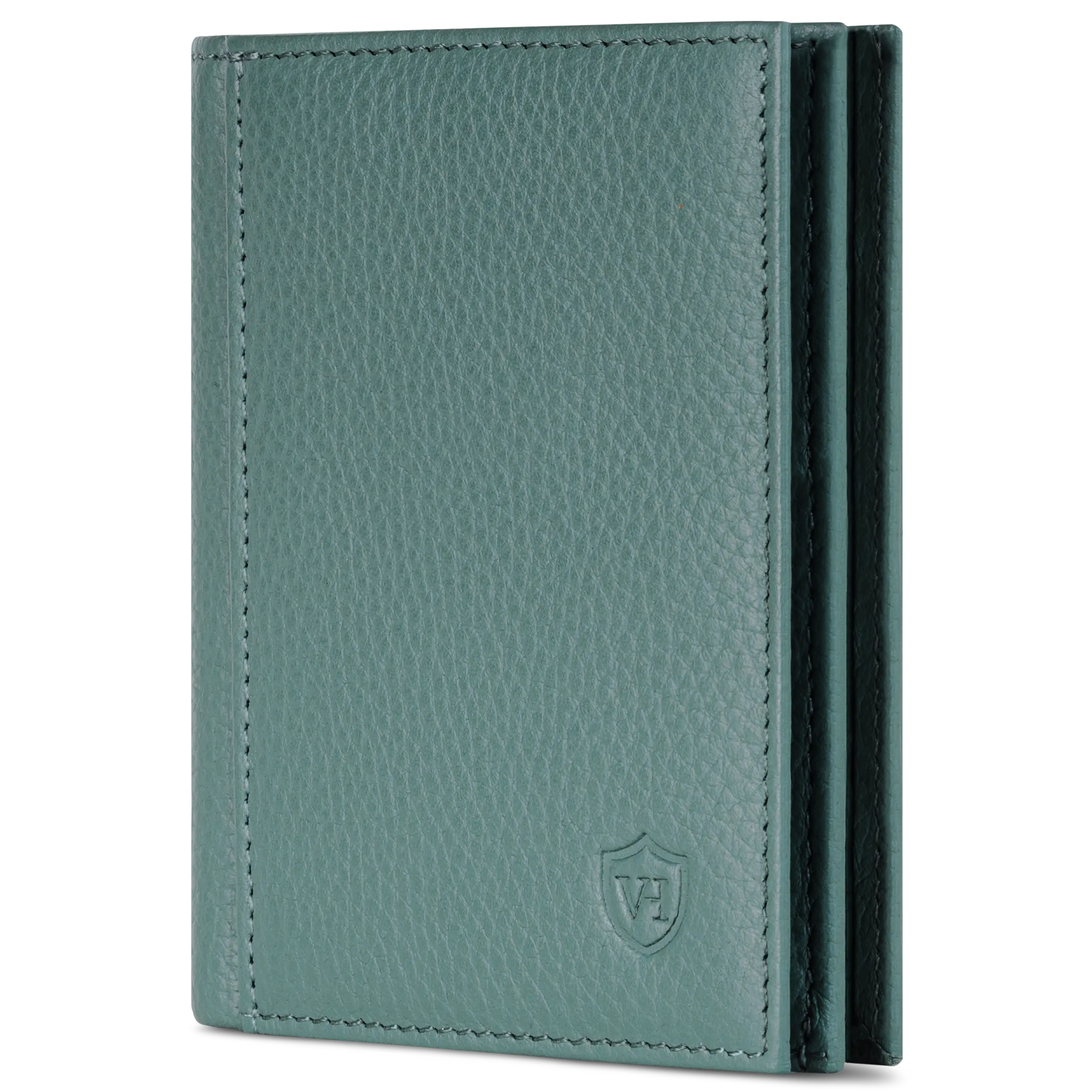 Geldbörse mit RFID-Schutz, 8 Kartenfächer und XXL-Münzfach (Genarbt)