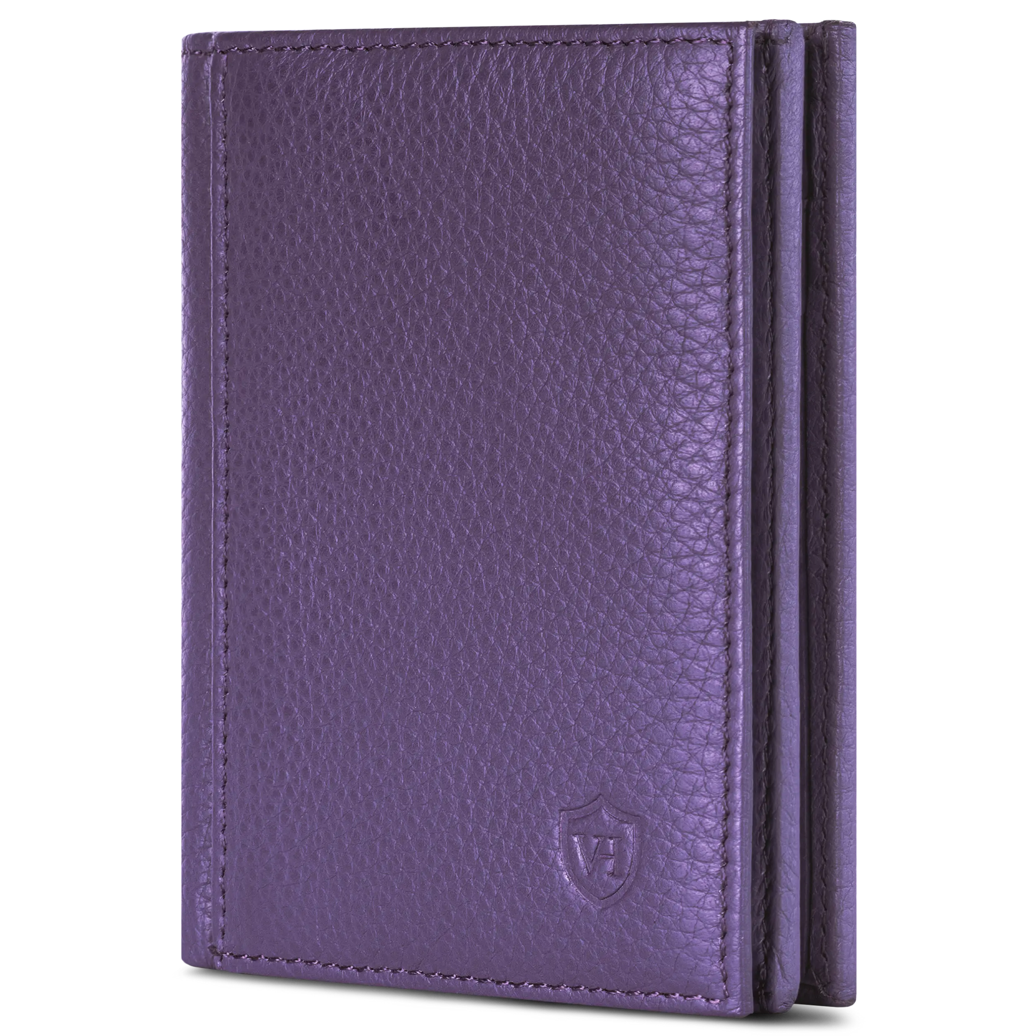 Geldbörse mit RFID-Schutz, 8 Kartenfächer und XXL-Münzfach (Genarbt)